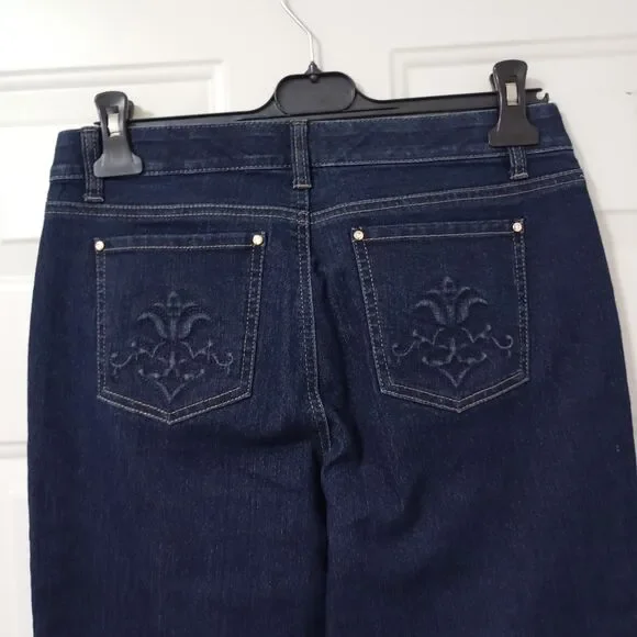 JM Collection Petite Women’s Capri Denim Pants size 8P Jeans - Picture 7 of 13